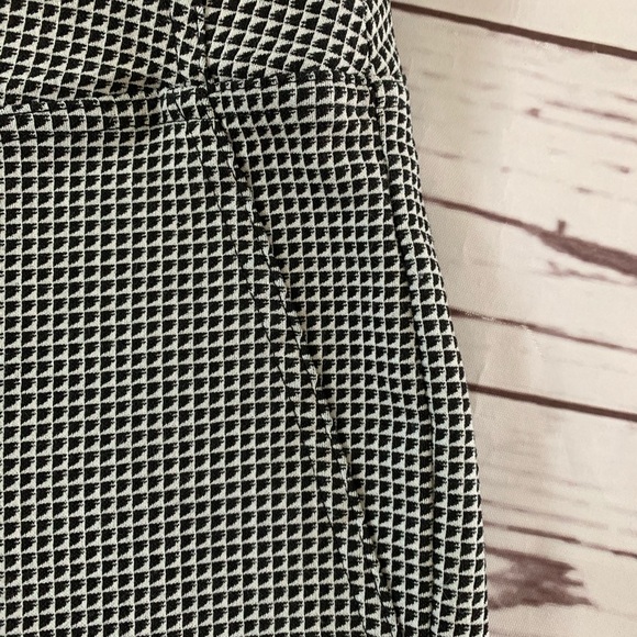 Adrienne Vittadini Black Print Pants - Picture 3 of 11